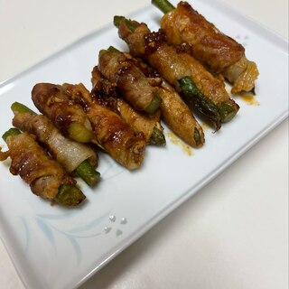 【簡単】アスパラの豚肉焼き